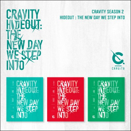 3CD SET - CRAVITY - Album SEASON2 HIDEOUT THE NEW DAY WE STEP INTO - Ver1 + Ver2 + Ver3