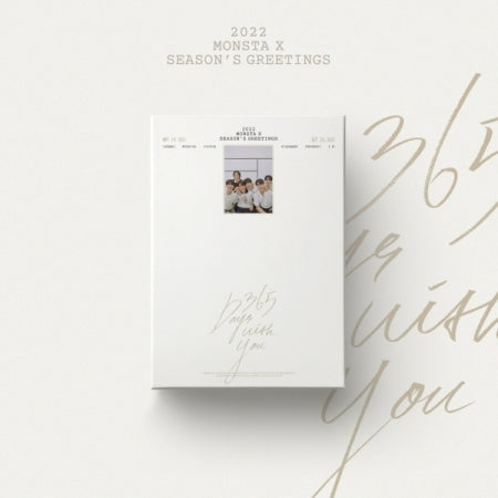 MONSTA X - [365 DAYS WITH YOU] 2022 SEASON'S GREETINGS