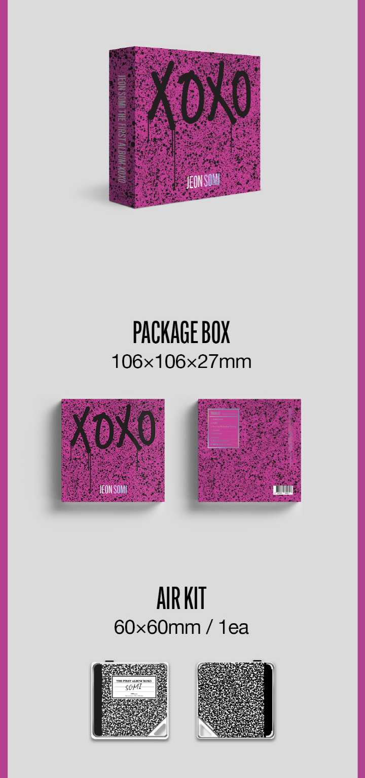 JEON SOMI - [XOXO] 1st Album KIT VER