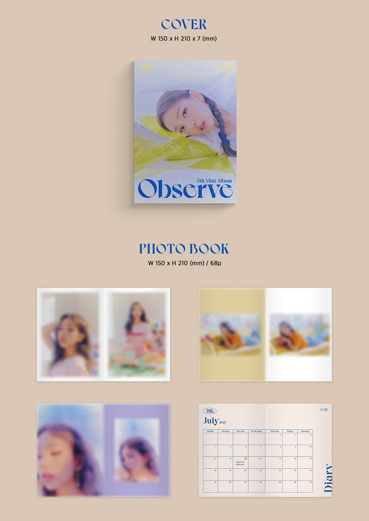 BAEK A YEON - [OBSERVE] 5th Mini Album