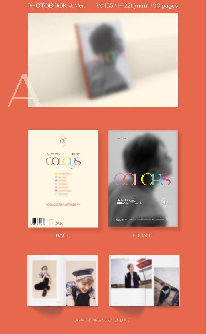 YOUNGJAE - [COLORS FROM ARS] 1st Mini Album