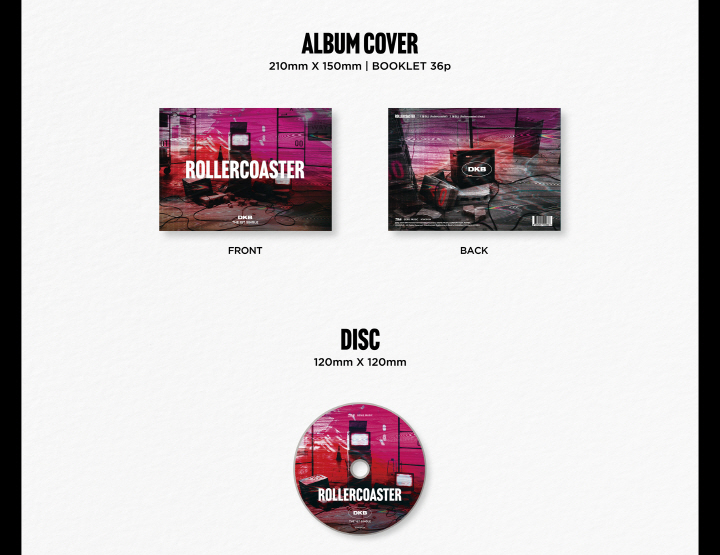 DKB - [ROLLERCOASTER] 1st Single Album