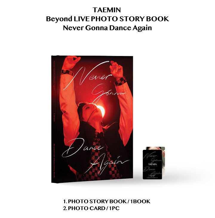TAEMIN - [NEVER GONNA DANCE AGAIN] Beyond Live Photo Story Book