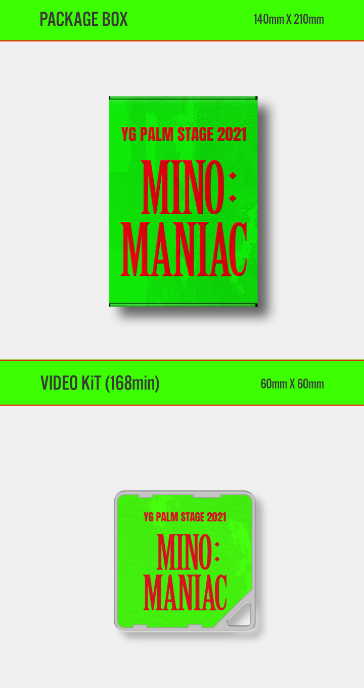 WINNER MINO - [MINO : MANIAC] YG PALM STAGE 2021 KIT VIDEO