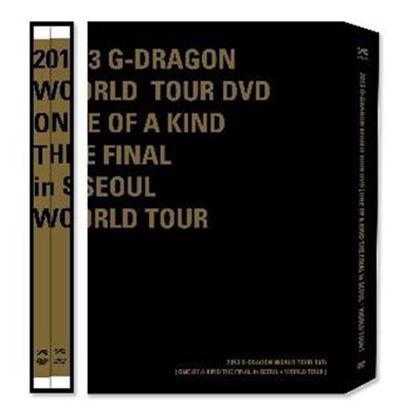 2013 G-DRAGON World Tour DVD - [ONE OF A KIND THE FINAL in SEOUL+WORLD TOUR]
