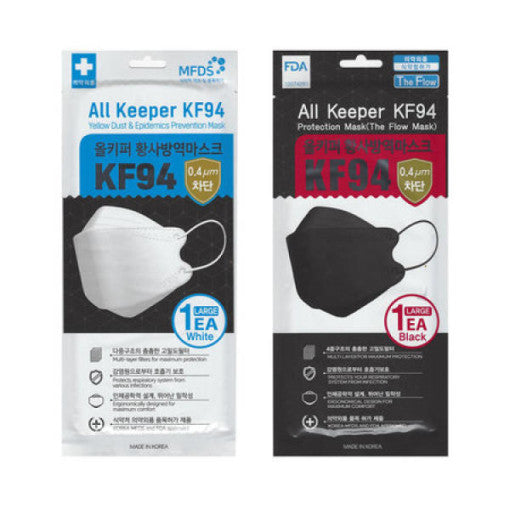 ALL KEEPER Korea KF94 Masks 100 Masks