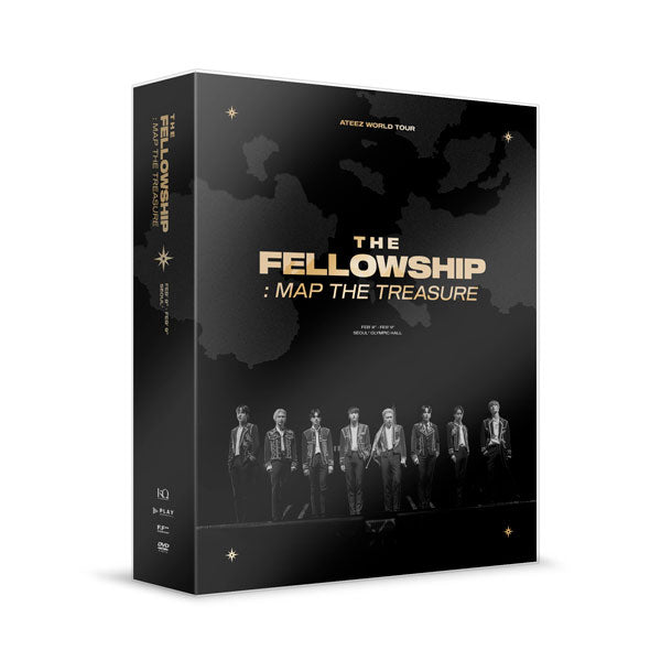 ATEEZ - ATEEZ WORLD TOUR - THE FELLOWSHIP - MAP THE TREASURE SEOUL DVD