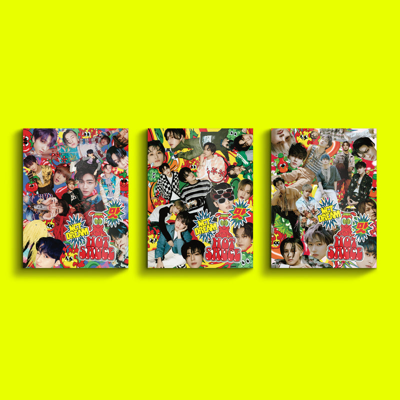 NCT DREAM - Hot Sauce Album Vol.1 [맛 ] (Photo Book Ver Cover 1