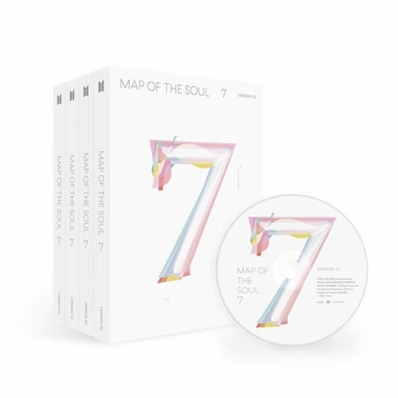[4CD SET] BTS - Album [MAP OF THE SOUL : 7] Ver.1+Ver.2+Ver.3+Ver.4