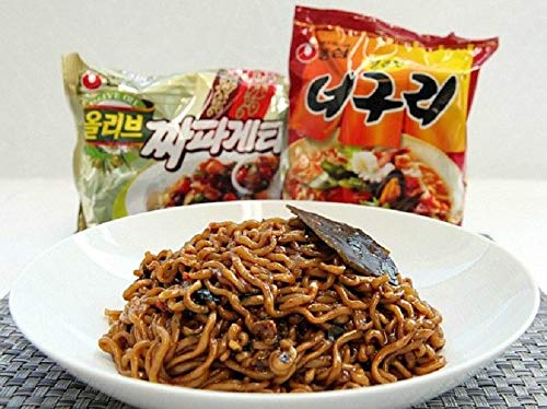 Chapaguri Set, Chapaghetti 5ea + Neoguri 5ea, Korea Ramen, Movie Parasite Noodle