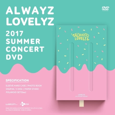 [DVD] Lovelyz - Lovelyz 2017 summer concert Alwayz