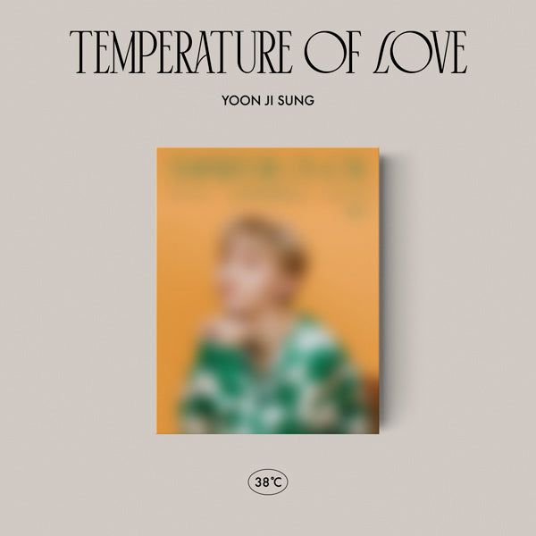 Yoon Ji Sung - Album [Temperature of Love] (21℉ Ver. + 38℃ Ver.)