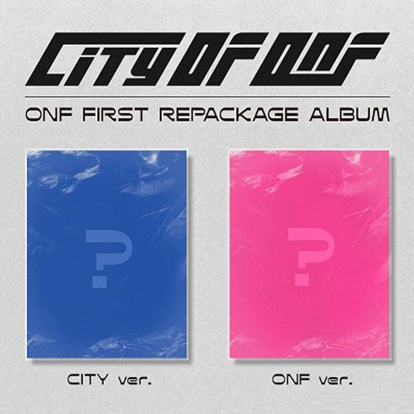 ONF - REPACKAGE Album [CITY OF ONF] (CITY Ver. + ONF Ver.)