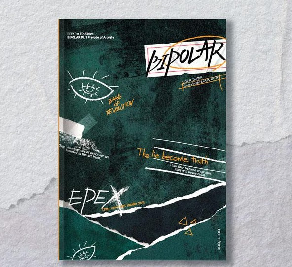 EPEX - 1st EP Album [Bipolar Pt.1 불안의 서] REALIY Ver.)