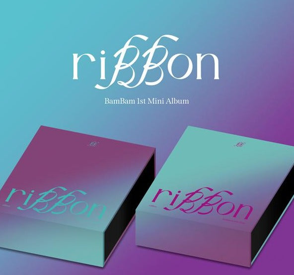 BAMBAM - 1st Mini Album [riBBon] (riBBon Ver. + Pandora Ver.) (First press) SET