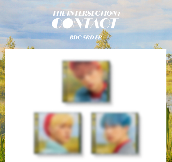 BDC - 3RD EP [THE INTERSECTION : CONTACT] (JEWEL CASE Ver.) (Limited Edition) (Random Ver