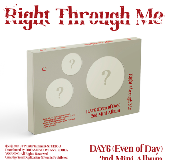 DAY6 - Mini Album Vol.2 [Right Through Me]