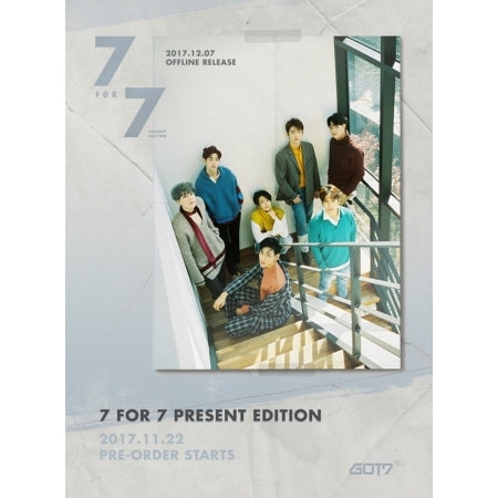 GOT7 Album 7 for 7 Present Edition Random Ver.