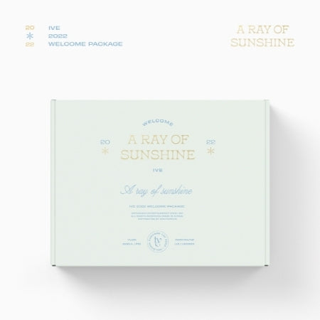 IVE - [A RAY OF SUNSHINE] 2022 WELCOME PACKAGE