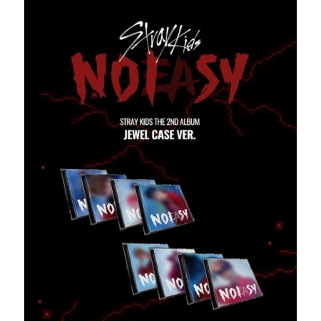 STRAY KIDS - [NOEASY] 2nd Album JEWEL CASE VER.