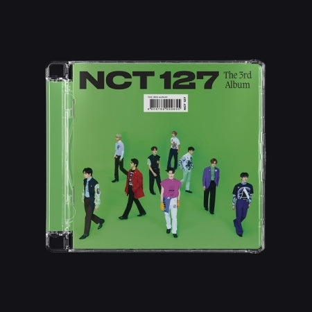 NCT127 - [STICKER] 3rd Album JEWEL CASE VER