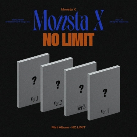 MONSTA X - [NO LIMIT] 10th Mini Album