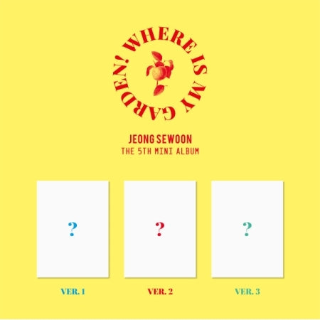 JEONG SEWOON - [WHERE IS MY GARDEN?] 5TH MINI ALBUM