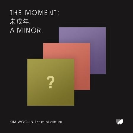 KIM WOOJIN - [The moment : 未成年, A MINOR] 1st Mini Album