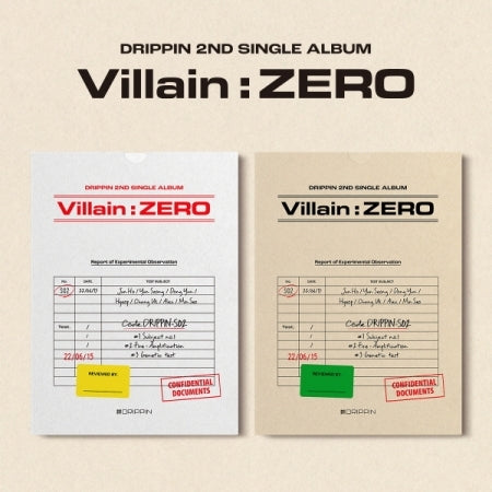DRIPPIN - [VILLAIN : ZERO] 2nd Single Album