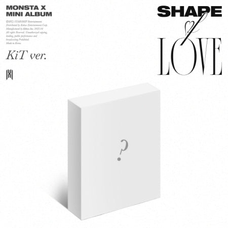 MONSTA X - [SHAPE OF LOVE] 11th Mini Album KIT VER