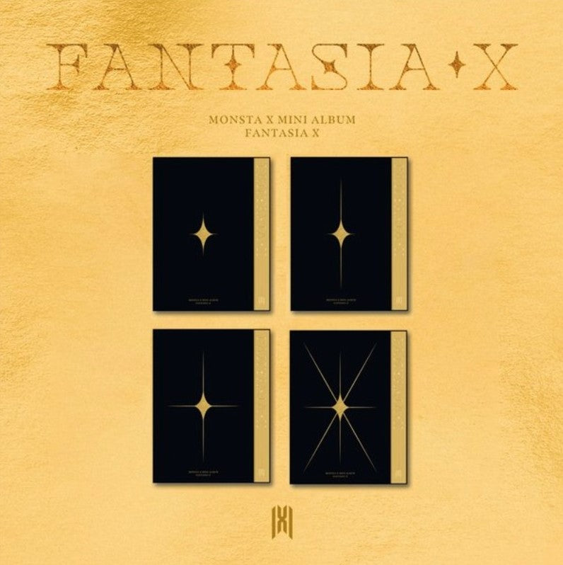 MONSTA X - Mini Album FANTASIA X - Ver1 + Ver2 + Ver3 + Ver4
