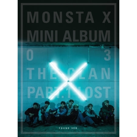 MONSTA X -  [THE CLAN 2.5 PART.1 LOST] 3rd Mini Album Found Ver.