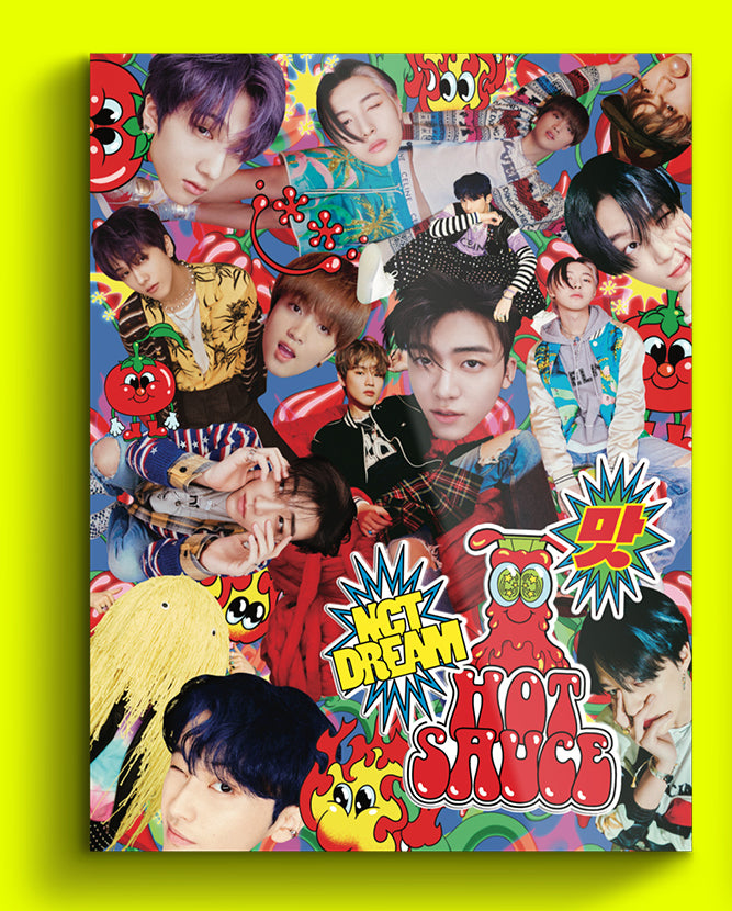 NCT DREAM - Hot Sauce Album Vol.1 [맛 ] (Photo Book Ver Cover 1