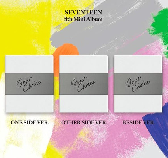 SEVENTEEN - 8th Mini Album [Your Choice] (ONE SIDE Ver