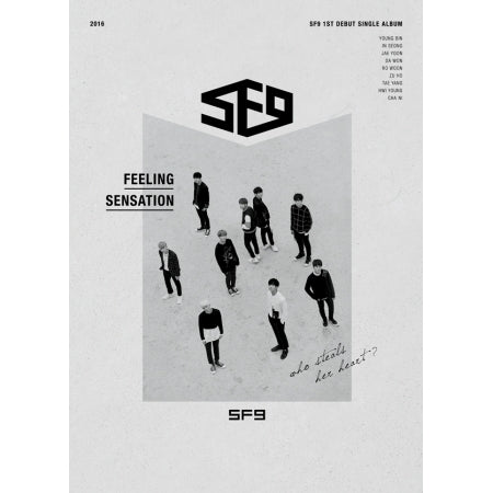 SF9 1st Debut Single Album Feeling Sensation