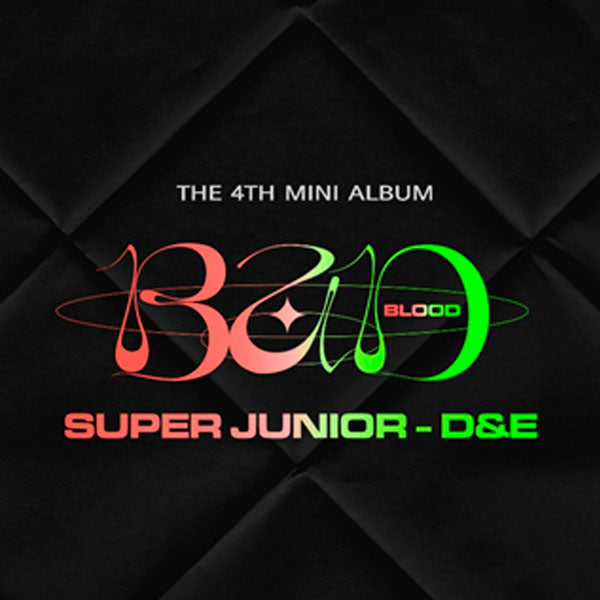 Super Junior D&E - Mini Album Vol4 BAD BLOOD - Ramdom Ver