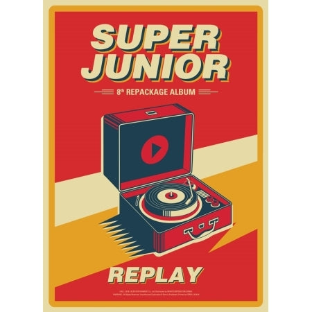 Super Junior Album Vol.8 Repackage REPLAY