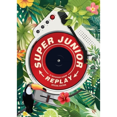 Super Junior Album Vol.8 Repackage REPLAY Kihno Album