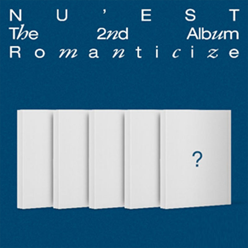 NU'EST - Romanticize Album Vol.2 (Ver 1 + Ver 2 + Ver 3 + Ver 4 + Ver 5) SET