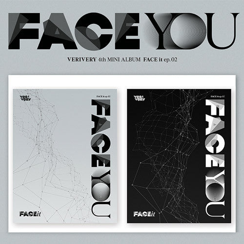 2CD SET - VERIVERY - Mini Album Vol4 FACE YOU - OFFICIAL Ver + DIY Ver