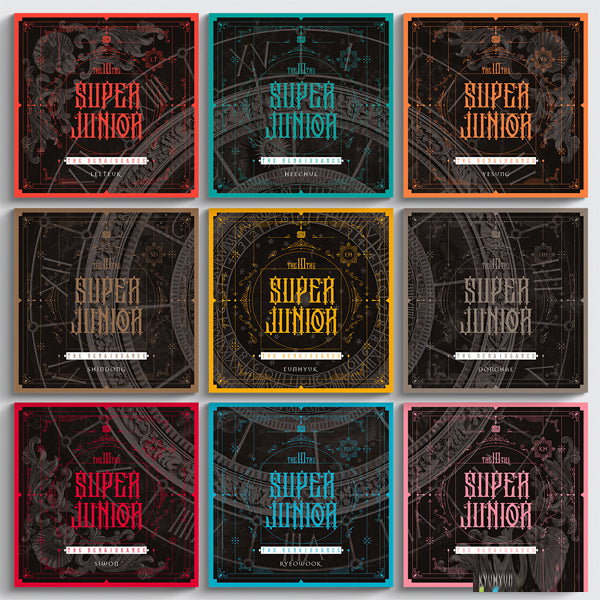 SUPER JUNIOR - Album Vol.10 [The Renaissance] (SQUARE Style) (Random Ver.)