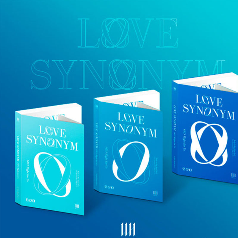 WONHO - Mini Album Vol.1 LOVE SYNONYM 2 Part 2 Right for uS - Ver.1 + Ver.2 + Ver.3