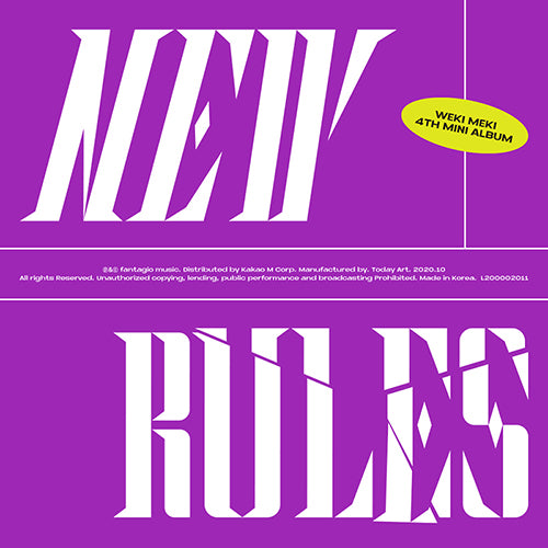 Weki Meki - Mini Album Vol4 NEW RULES - Break ver