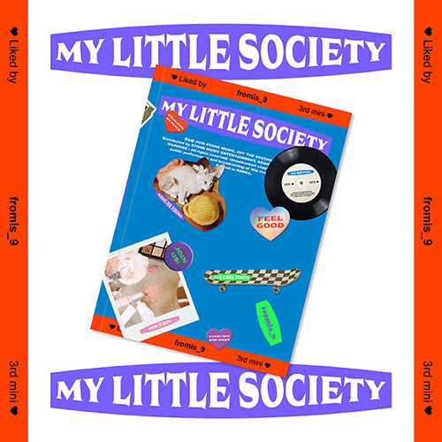 Fromis9 - mini Aibum Vol3 My Little Society - My society ver