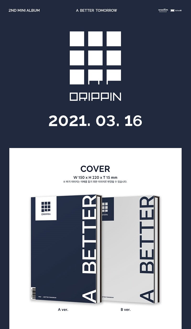[PRE-ORDER] DRIPPIN - 2ND MINI ALBUM [A BETTER TOMORROW]- SET