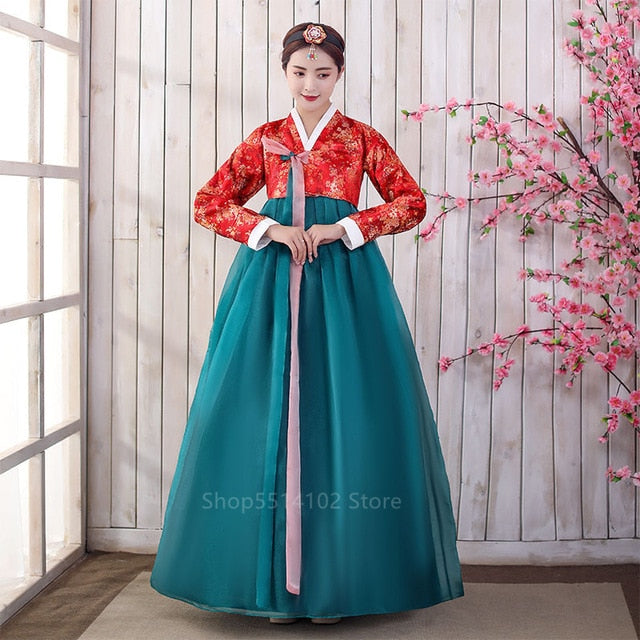 Women Traditional Korean Hanbok For Woman